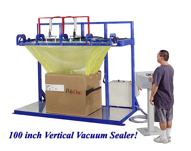 100 inch Vertical Vacuum Sealer
